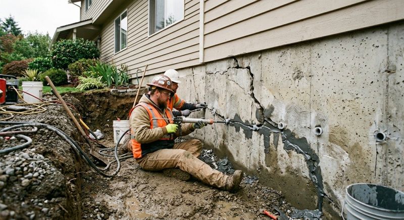 Basement Foundation Repair in Hendersonville, TN