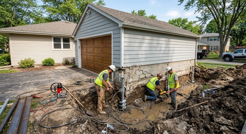 Basement Foundation Repair in La Vergne, TN