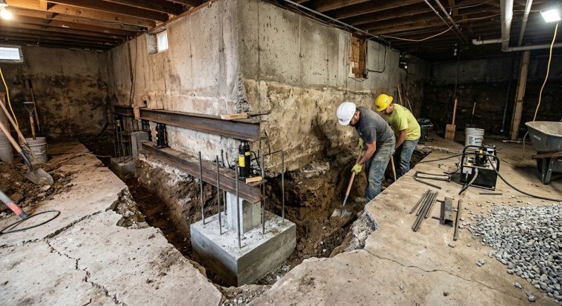 Basement Underpinning in Sumner County, TN