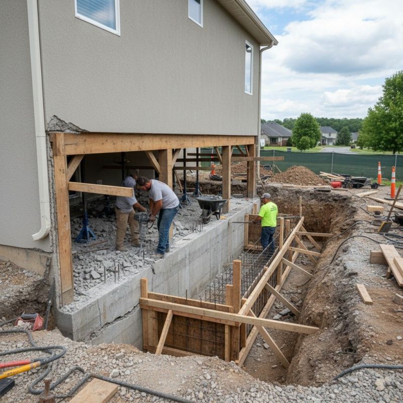 Building Foundation Repair in Bethpage, TN