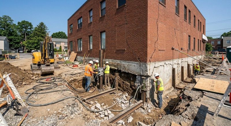 Building Foundation Repair in Brentwood, TN