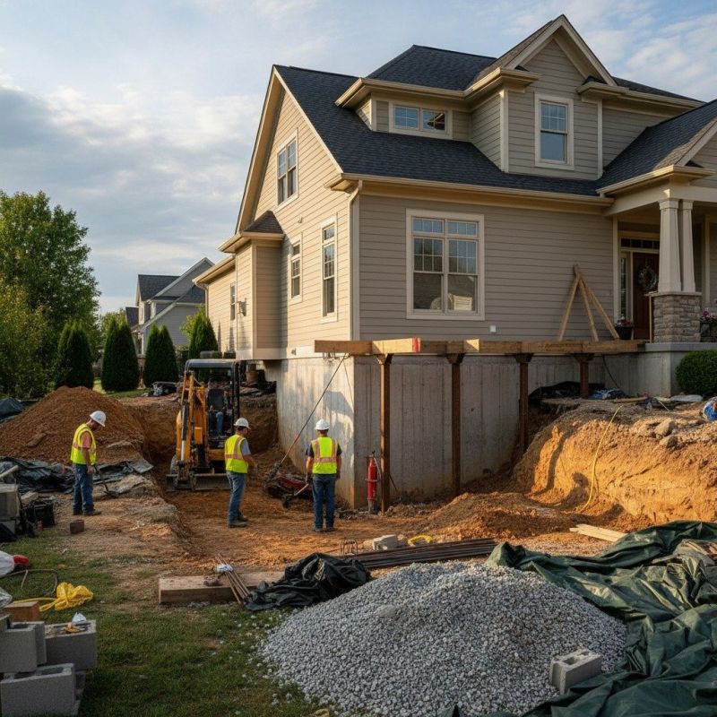 Building Foundation Repair in Hermitage, TN