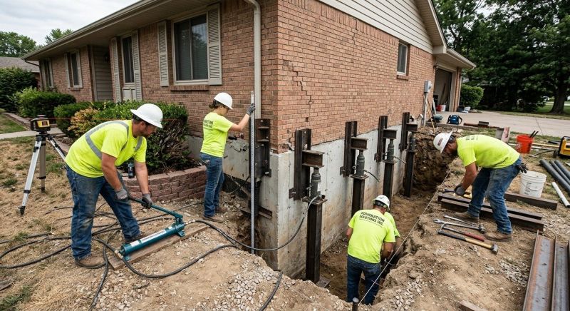 Concrete Foundation Leveling in Hermitage, TN