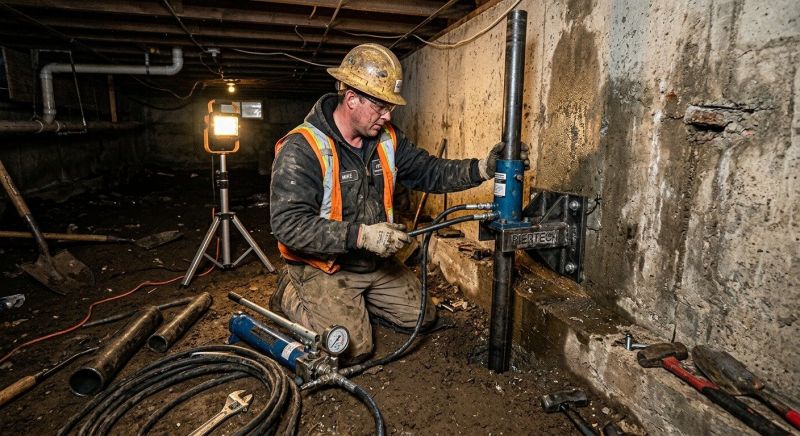 Concrete Foundation Leveling in Hermitage, TN