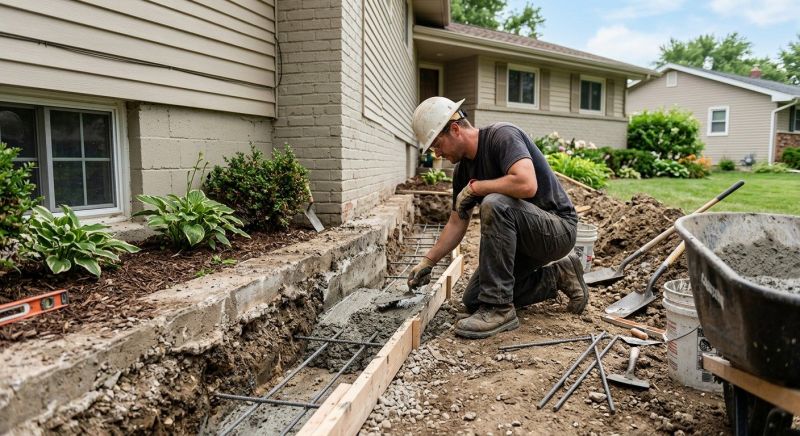 Concrete Foundation Repair in Castalian Springs, TN
