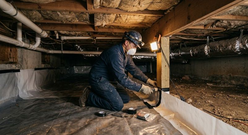 Crawl Space Leveling in Sumner County, TN