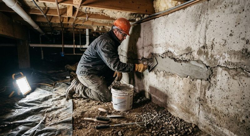 Crawlspace Foundation Repair in Castalian Springs, TN