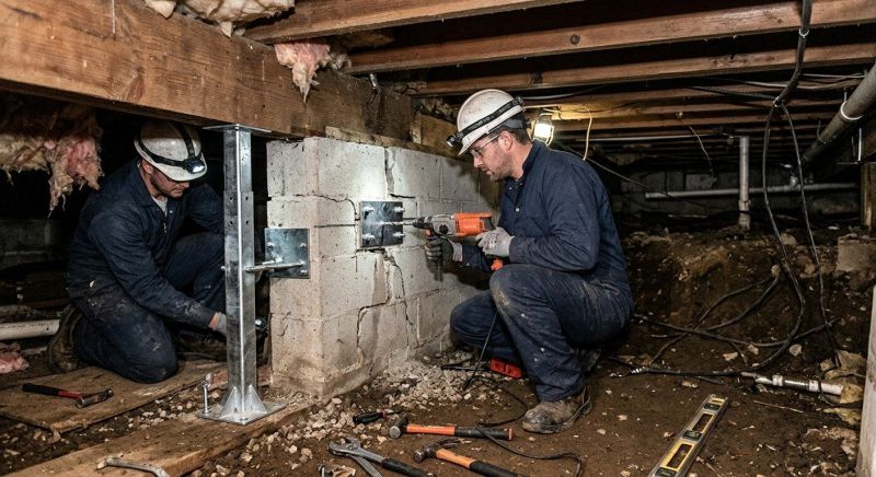 Crawlspace Foundation Repair in Madison, TN