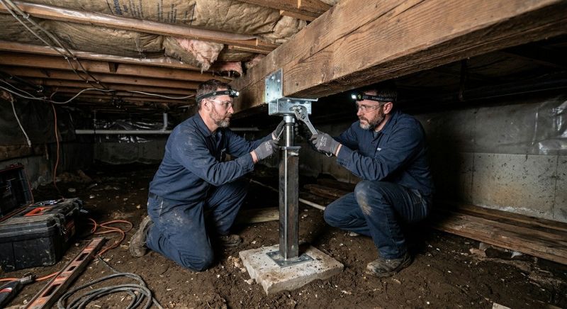 Crawlspace Foundation Repair in Portland, TN