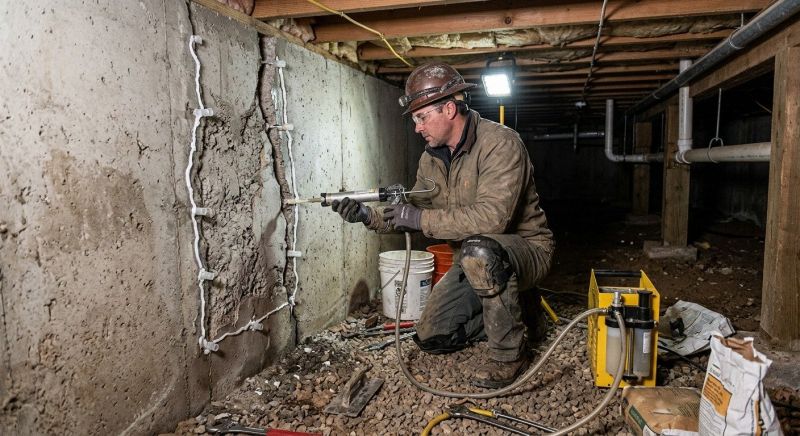 Crawlspace Foundation Repair in White House, TN