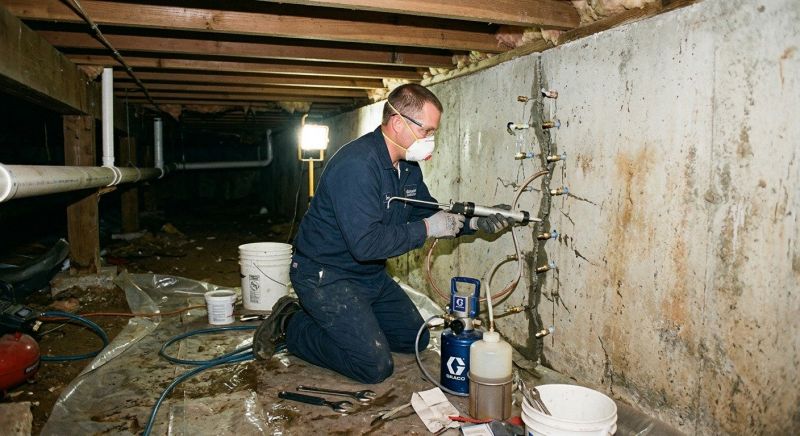 Crawlspace Foundation Repair in White House, TN