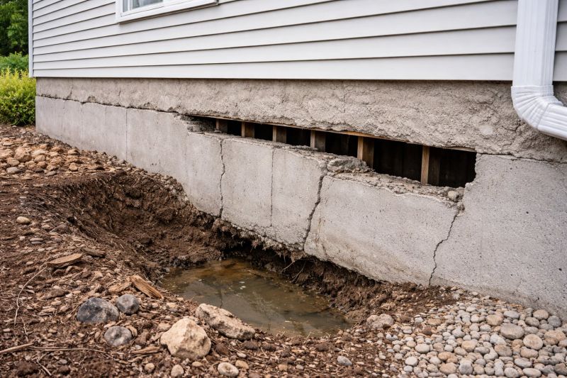 Foundation Damage Repair in Sumner County, TN