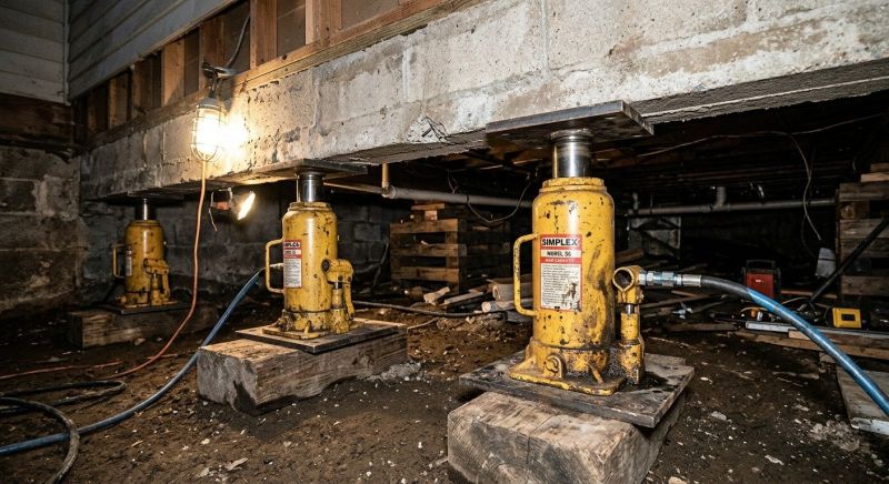 Foundation Jacking in Bethpage, TN