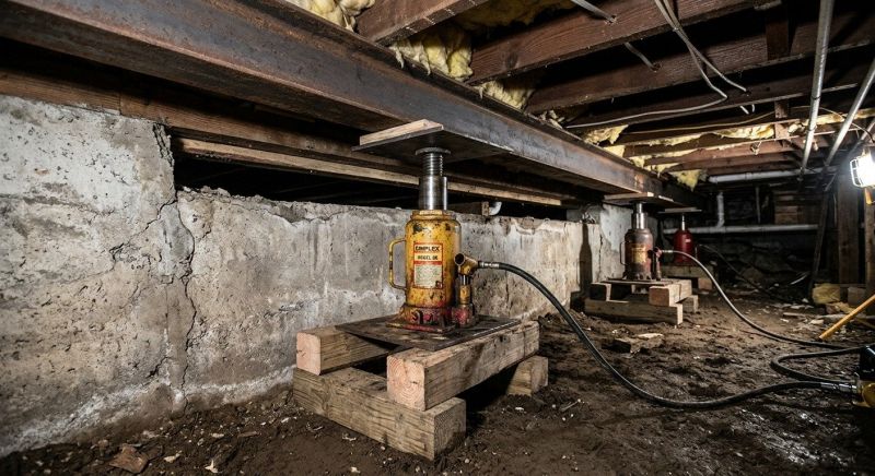 Foundation Jacking in Bethpage, TN