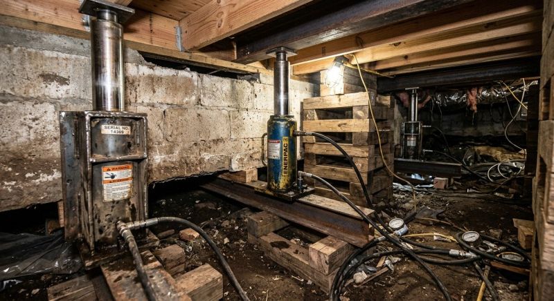 Foundation Jacking in Bethpage, TN