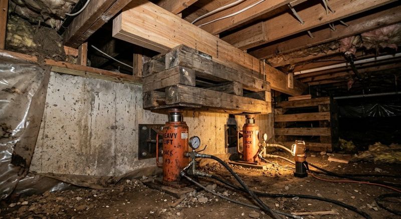 Foundation Jacking in Gallatin, TN