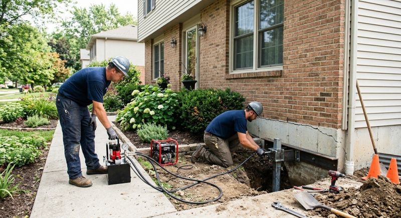 Foundation Jacking in Joelton, TN