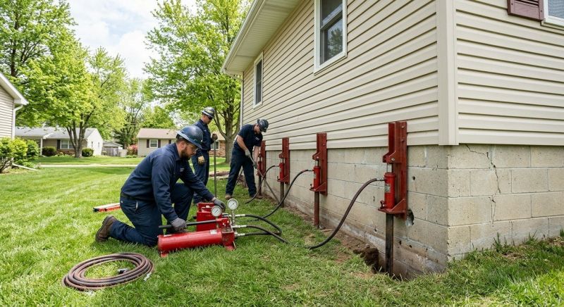 Foundation Jacking in Lebanon, TN
