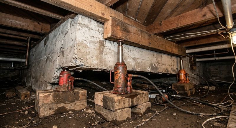 Foundation Jacking in Lebanon, TN