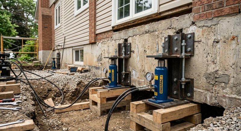 Foundation Jacking in Sumner County, TN