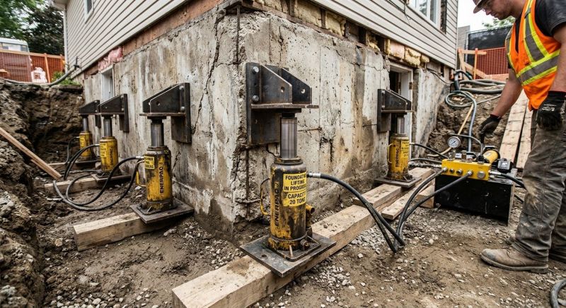 Foundation Jacking in Nashville, TN