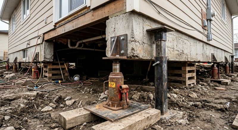 Foundation Jacking in Nashville, TN