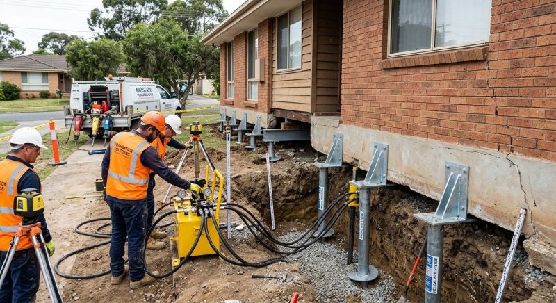 Foundation Jacking in Robertson County, TN
