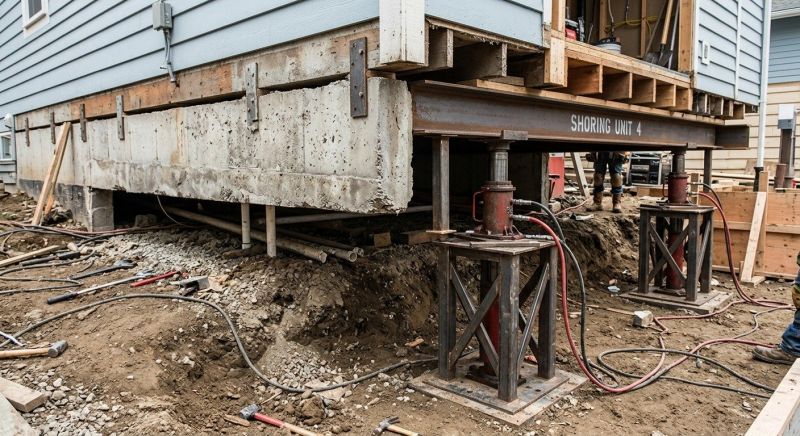 Foundation Jacking in Whites Creek, TN