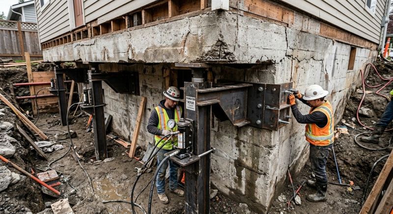 Foundation Lifting in Bethpage, TN