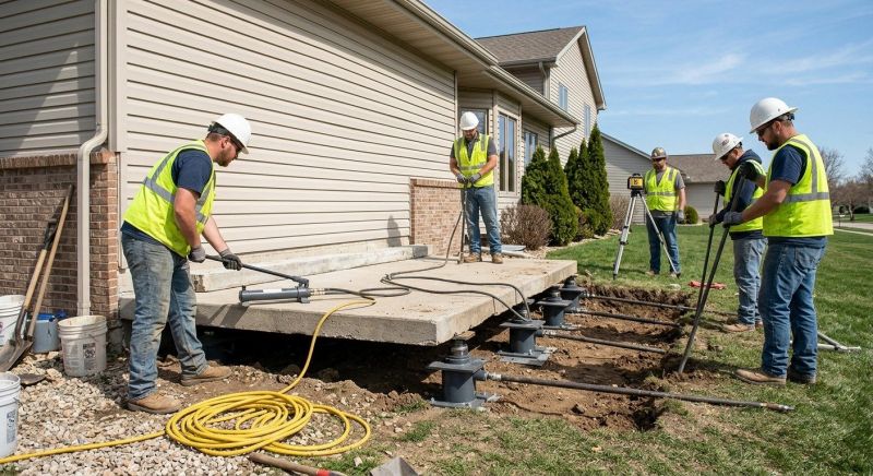 Foundation Lifting in Hermitage, TN