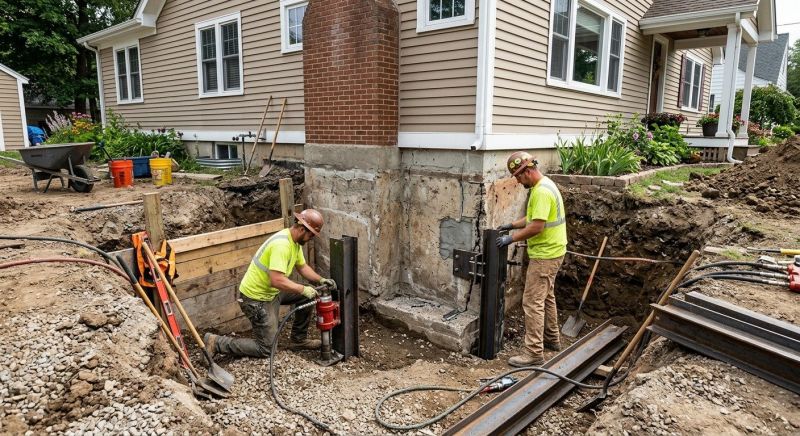 Foundation Repair in White House, TN