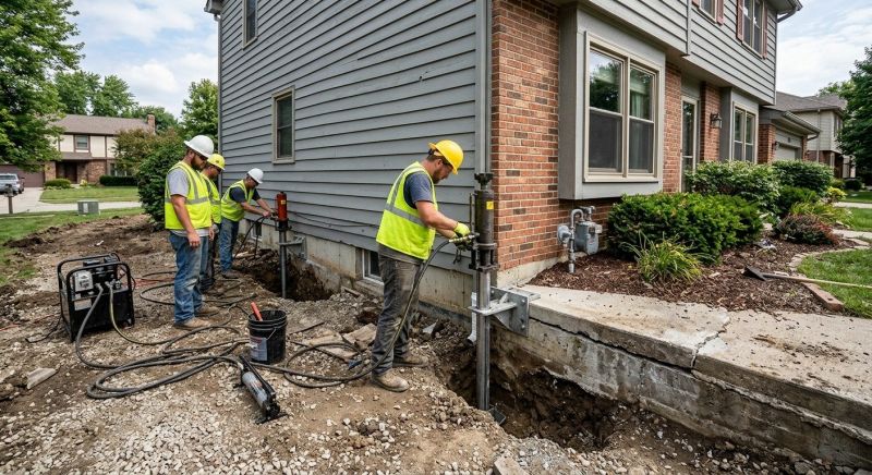 Foundation Stabilizing in Lebanon, TN