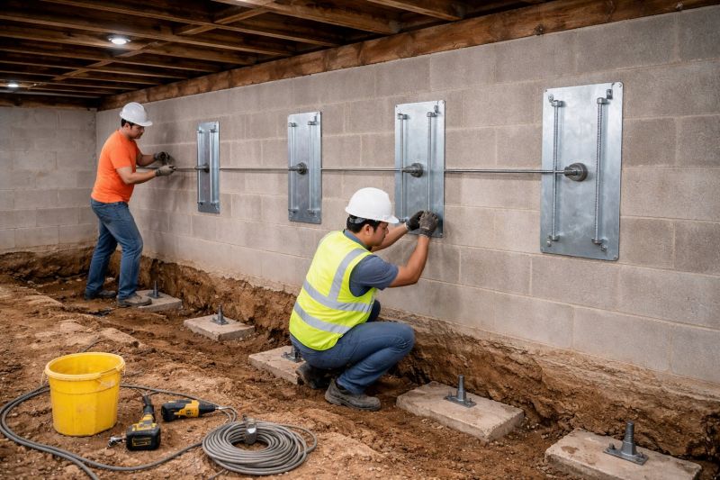 Foundation Stabilizing in Madison, TN