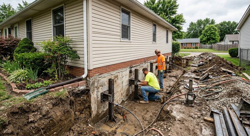 Foundation Stabilizing in Whites Creek, TN