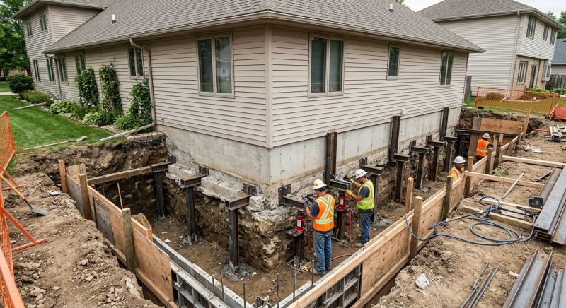 Foundation Underpinning in Sumner County, TN