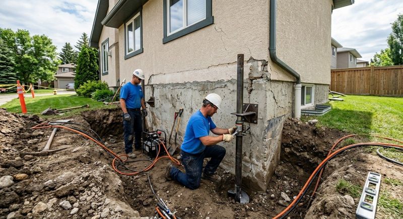 Helical Pile Installation in Sumner County, TN