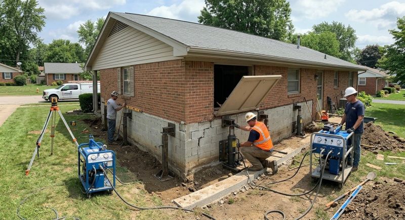 Home Foundation Leveling in Sumner County, TN