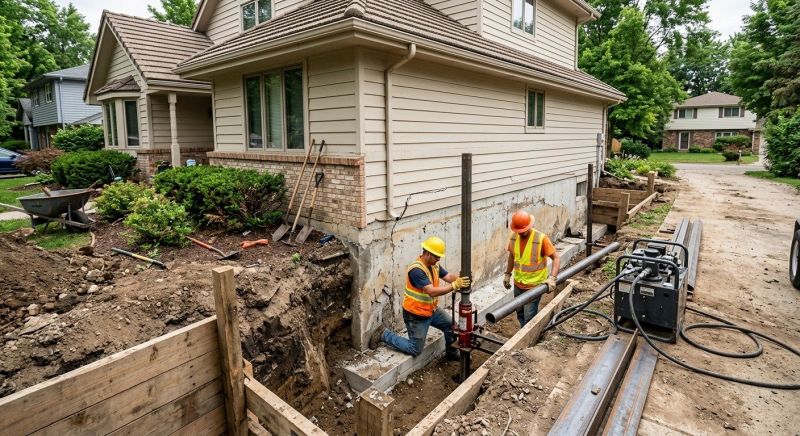 Home Foundation Repair in Castalian Springs, TN