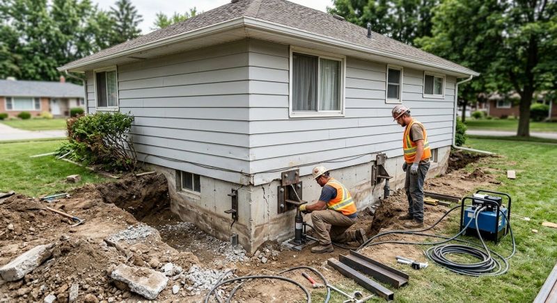 House Foundation Repair in Gallatin, TN