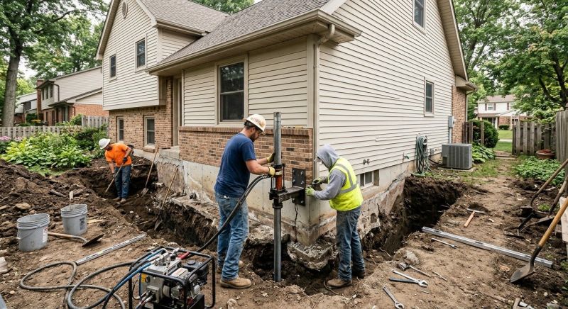 House Foundation Repair in Gallatin, TN