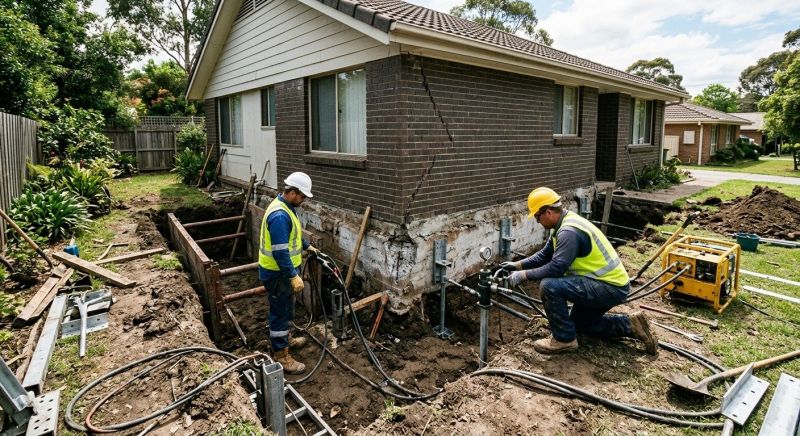 House Foundation Repair in Hermitage, TN