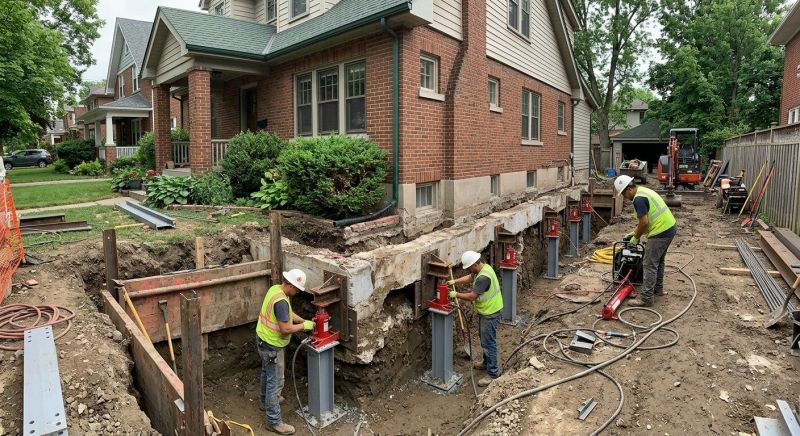 House Underpinning in Sumner County, TN