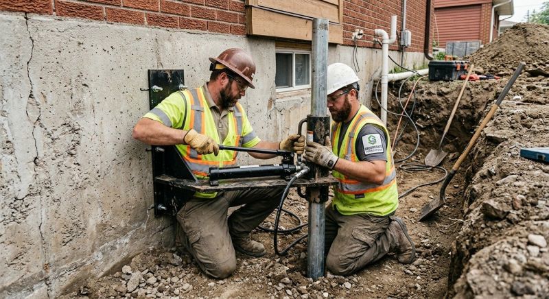 Settling Foundation Service in Castalian Springs, TN