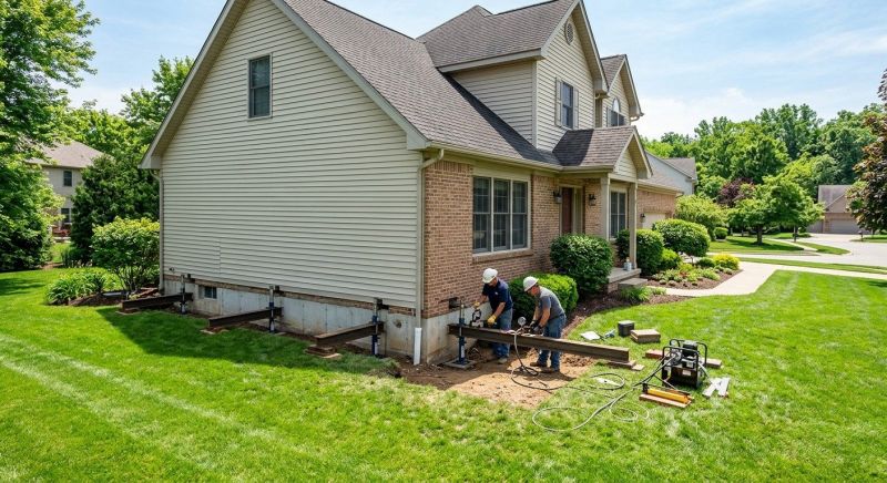 Settling Foundation Service in Castalian Springs, TN