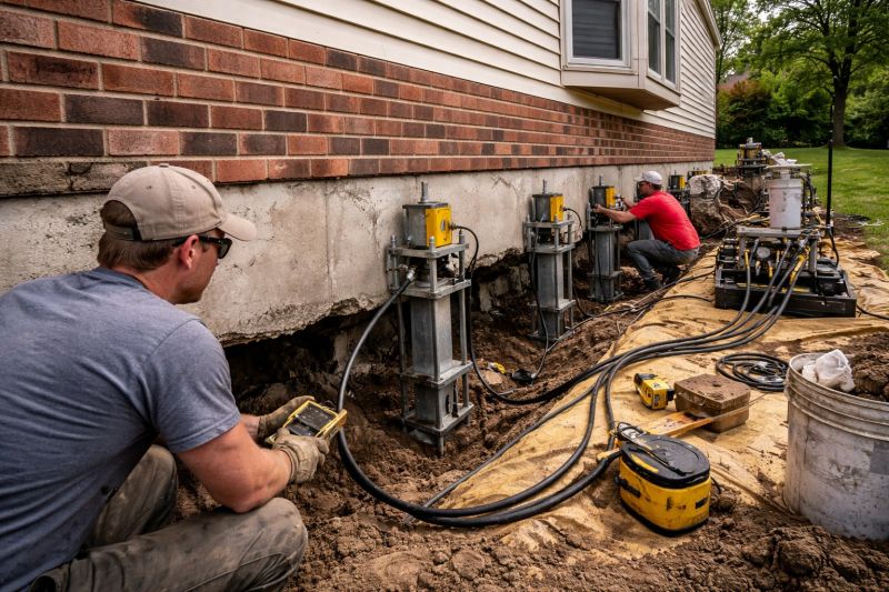 Settling Foundation Service in Hendersonville, TN