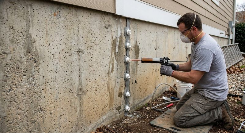 Structural Crack Repair in Sumner County, TN
