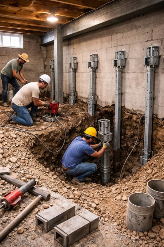 Structural Underpinning in Sumner County, TN
