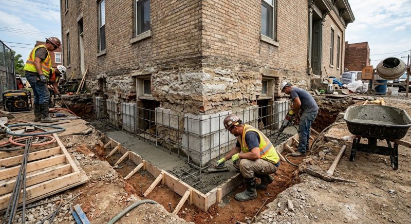 Structural Underpinning in Sumner County, TN